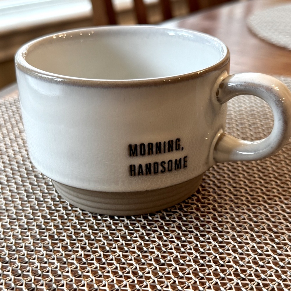 8oz Morning Handsome Stoneware Mug- Hearth & Hand with Magnolia